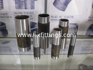 चीन काले स्टील पाइप निप्पल, BSPT/DIN/ASTM आपूर्तिकर्ता
