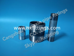 चीन एनपीटी बीएसपी थ्रेड स्टील पाइप निप्पल जस्ती Cangzhou hongxin पाइप फिटिंग CO., LTD से आपूर्तिकर्ता