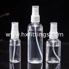 चीन 30ml 50ml 60ml 100ml खाली पीईटी फैक्ट्री प्लास्टिक अल्कोहल स्प्रे प्लास्टिक की बोतलें आपूर्तिकर्ता