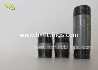 चीन ASTM A733 एनपीटी थ्रेड पाइप निप्पल के साथ जस्ती स्टील पाइप निप्पल आपूर्तिकर्ता