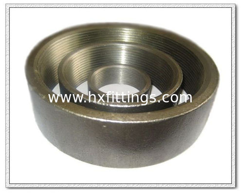 Female galvanized full threaded steel sockets/couplings