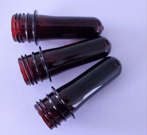 भूरे रंग की बोतल पीईटी प्रीफॉर्म गर्दन 28mm 30mm आपूर्तिकर्ता