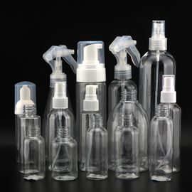पीईटी 20ML 30ML 50ML 60ML 80ML 100ML 200ML 250ML 500ML शराब हाथ धोने की बोतलें पंप प्लास्टिक स्प्रे बोतल आपूर्तिकर्ता