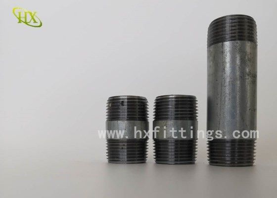ASTM A733 एनपीटी थ्रेड पाइप निप्पल के साथ जस्ती स्टील पाइप निप्पल आपूर्तिकर्ता