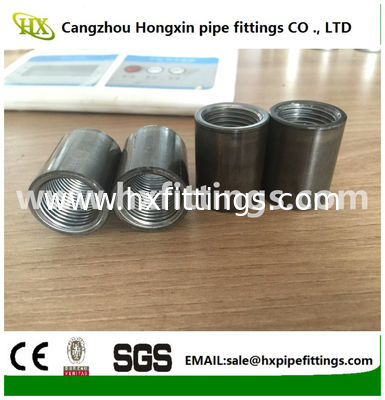 Seamless and welding steel pipe sockets ,thread half /full thread